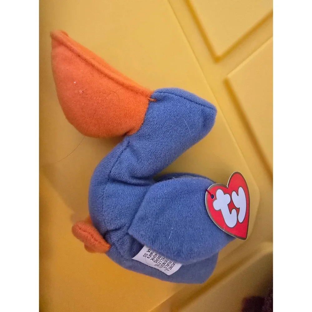 Ty Teenie Beanie Babies Scoop The Pelican‎ Plush Toy 1993
